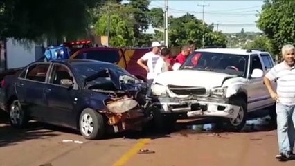 Grave acidente é registrado no Bairro Universitário
