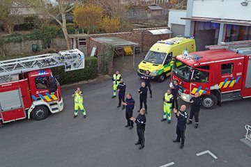 VERVIERS - Les pompiers rendent un vibrant hommage sonore au personnel soignant