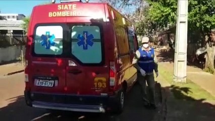 Idosa fica ferida ao sofrer queda na Vila Tolentino