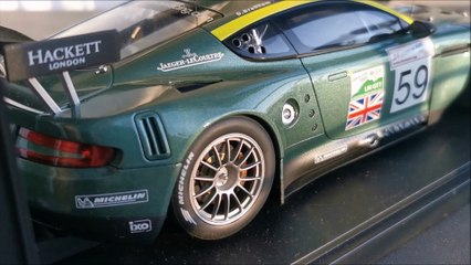 Présentastion Aston Martin  D B R 9  - vidéo lulu du jura