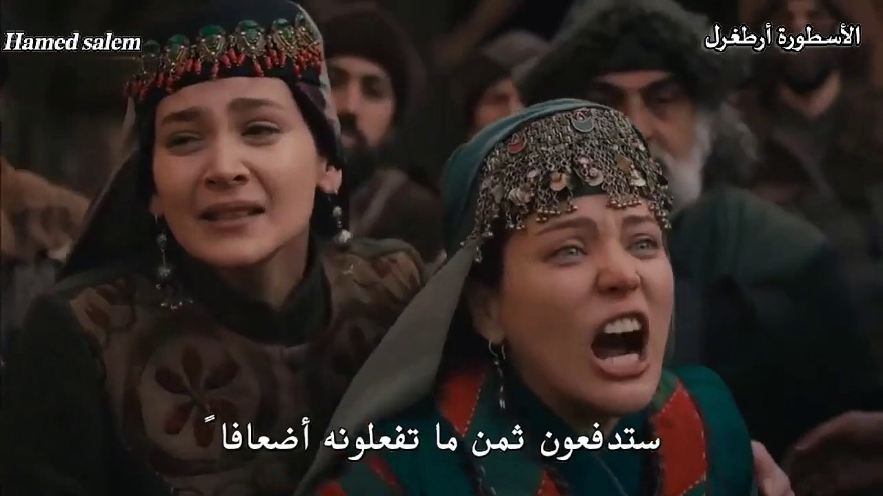  سليمان شاه اوغلو أرطغرل ارطغرل ينقذ سنغور تكين ومحاربيه من الاعدام...