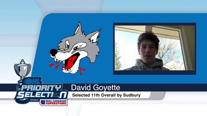 2020 OHL Priority Selection Interview: David Goyette