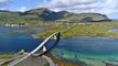 Beautiful Lofoten (Norway - Arctic Circle) AERIAL DRONE.