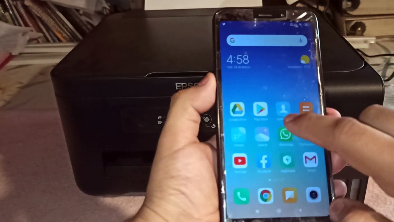 Cómo imprimir y escanear directamente del celular en una Impresora Epson  L4150 | 2020