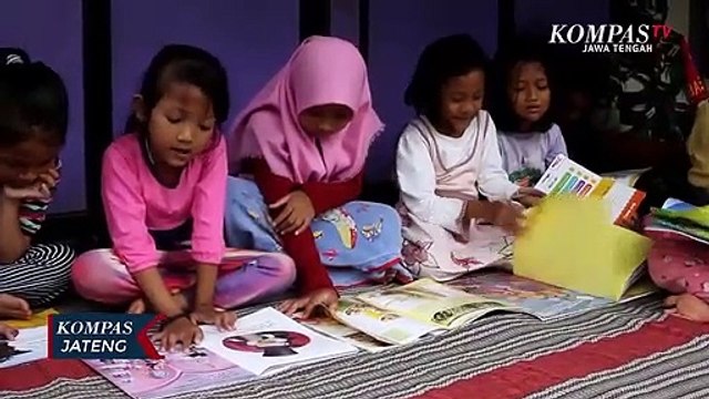 Perpustakaan Keliling TNI Bantu Anak Hilangkan Jenuh di Rumah