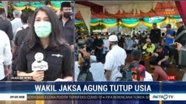 Jenazah Wakil Jaksa Agung Arminsyah Dimakamkan di TPU Pendongkelan Cengkareng