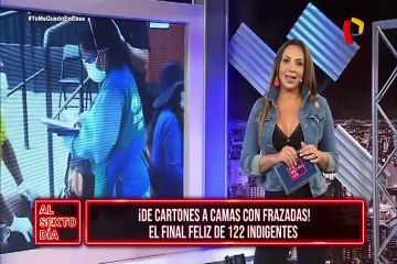 ¡De cartones a camas con frazadas!: Indigentes se refugian en la Plaza de Acho por el coronavirus
