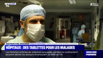 L'hôpital de Massy, en Essonne, utilise des tablettes pour garder les malades en lien avec leurs proches