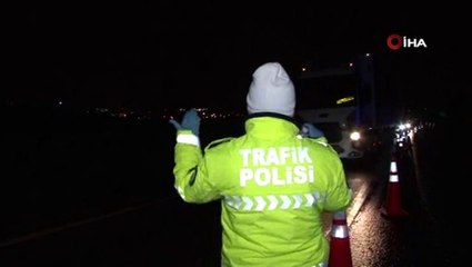 İstanbul çıkışında denetimler devam ediyor