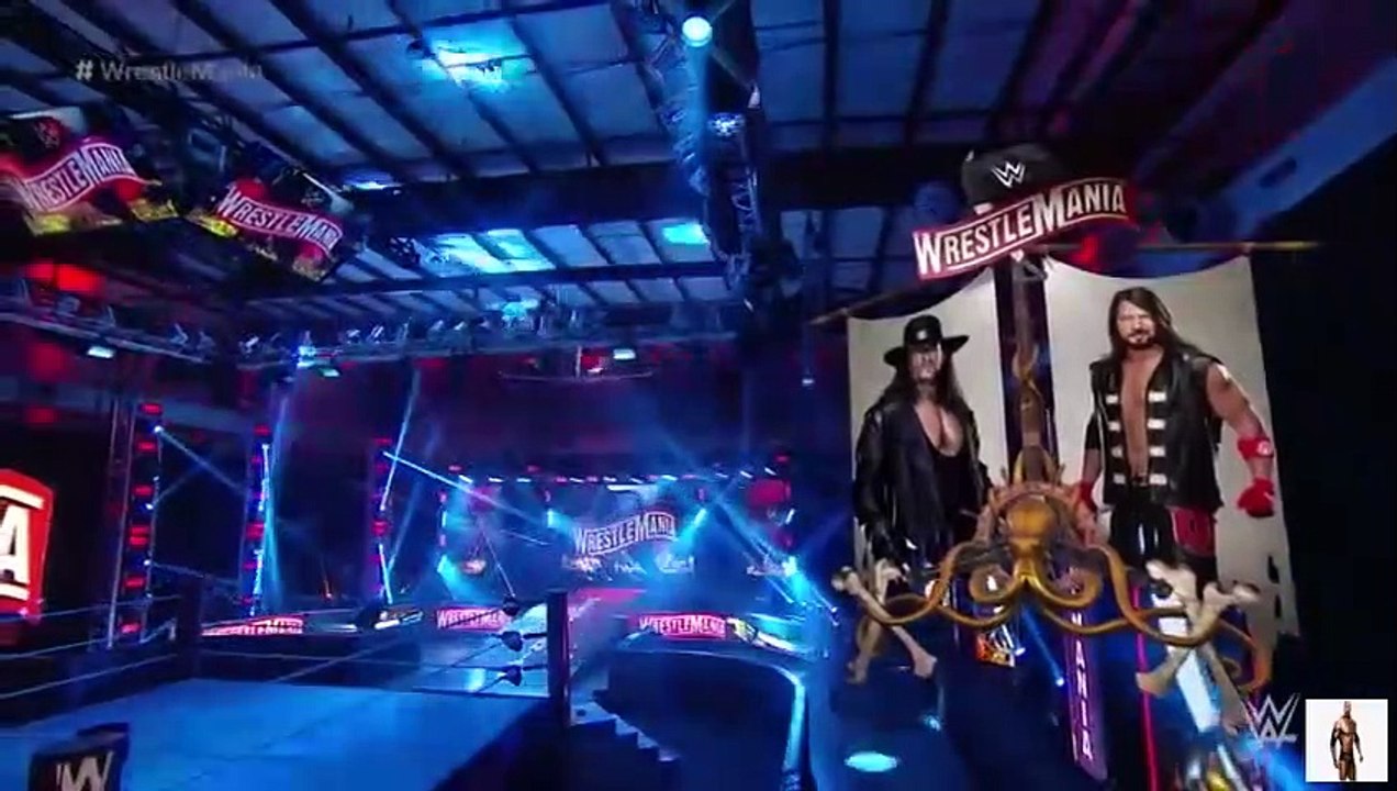 The Undertaker Destroys AJ Styles - WWE Wrestlemania XXXVI 5th April 2020 Highli_HIGHLIGHTS
