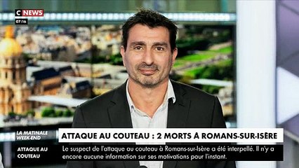 Attaque au couteau de Romans-sur-Isère : Ce que l'on sait de l'assaillant et des possibles raisons de son geste terroriste