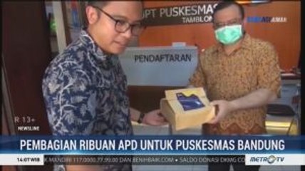 Partai NasDem Bagikan Ribuan APD untuk Puskesmas Bandung