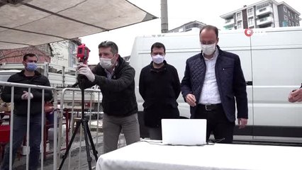 Pamukkale'de pazar yerlerinde termal kameralı dönem başladı