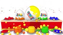 Learn Colors Horse Surprise Eggs Toy Gum Ball Pit Show Shoes For Kids