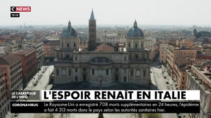 Coronavirus : La pression baisse sur les hôpitaux, l'espoir renaît en Italie