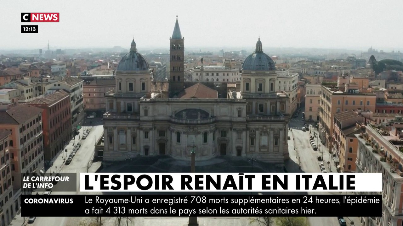 Coronavirus : La pression baisse sur les hôpitaux, l'espoir renaît en Italie