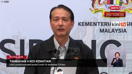 Noor Hisham: Belum ada laporan Covid-19 merebak melalui makanan