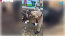 Watch: Yuvraj Singh shares heartwarming video of policemen  sharing food with needy