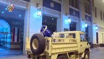 القوات المسلحة تنفذ عمليات التعقيم والتطهير الوقائى لميدان رمسيس ومحطة قطارات سكك حديد مصر
