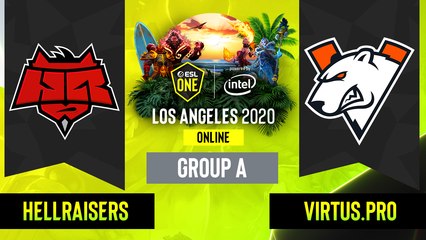 Dota2 - Virtus.pro vs. Hellraisers - Game 1 - Group A - EU/CIS - ESL One Los Angeles