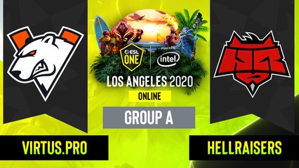 Dota2 - Virtus.pro vs. Hellraisers - Game 2 - Group A - EU/CIS - ESL One Los Angeles