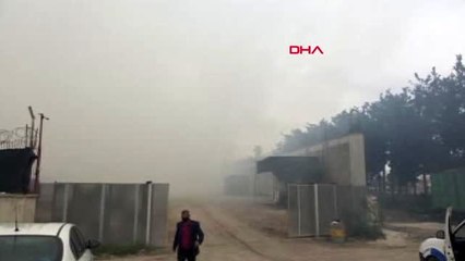 Adana'da pamuk yağı fabrikasında yangın-2