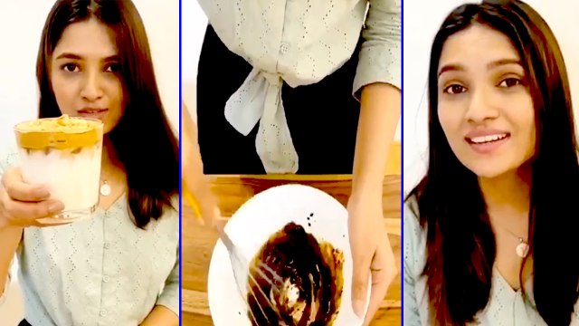 Dalgona Coffee Challenge | Quarantine | Aiswarya Rajesh | Vani Bhojan | Swarnamalya