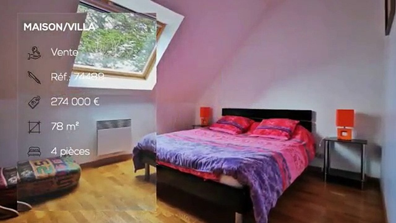 A vendre - Maison/villa - SAINT-NIC (29550) - 4 pièces - 78m²