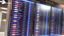 Bangkok airport quiet after Thailand bans all international passenger flights