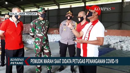 Diminta untuk Membuat Surat Pernyataan Bersedia Karantina Mandiri, Seorang Pemudik Marahi Petugas!
