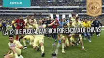 La estrella 12 contra Tigres puso al América por encima de Chivas
