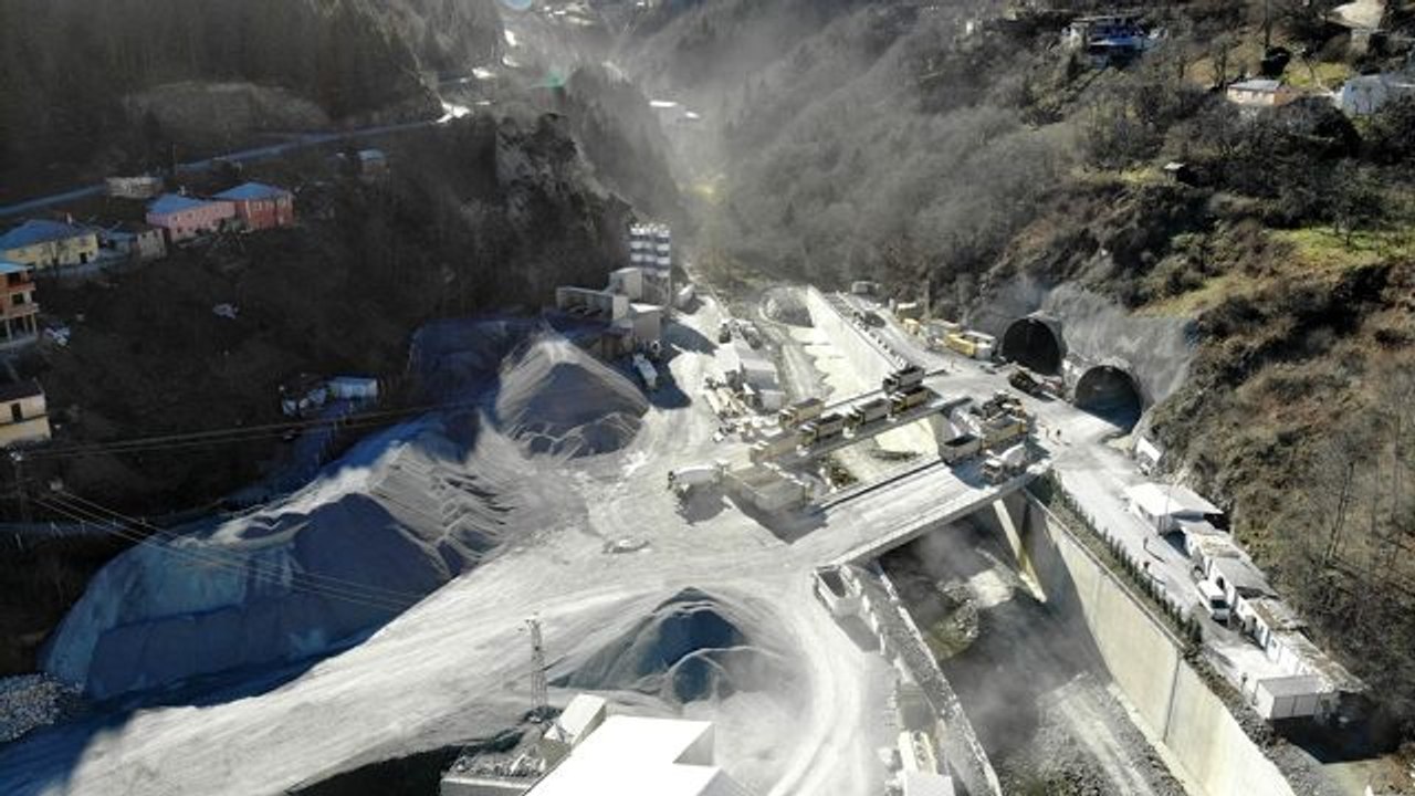 Dev projenin yüzde 67'si bitti