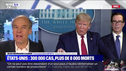 Coronavirus: "Les deux semaines qui viennent seront les pires", d'après Donald Trump