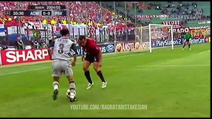 AC Milan v PSV Eindhoven 2-0 - #UCL 2004 05 - Highlights (English Commentary) - Full HD 1080p 60fps