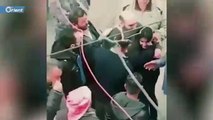 مشهد مؤثر.. لحظة لقاء معتقل سوري بأهله بعد 9 سنوات في سجون أسد