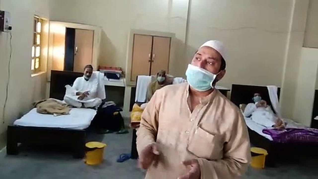 सुकून से हैं सब जमाती, मीडिया उड़ा रहा अफवाह: वीडियो में शक्स का दावा