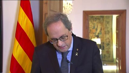 Torra se queja al Gobierno de la falta de test rápidos en Cataluña