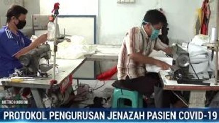 Pandemi Covid-19, Pabrik Perahu Kini Produksi Kantong Jenazah
