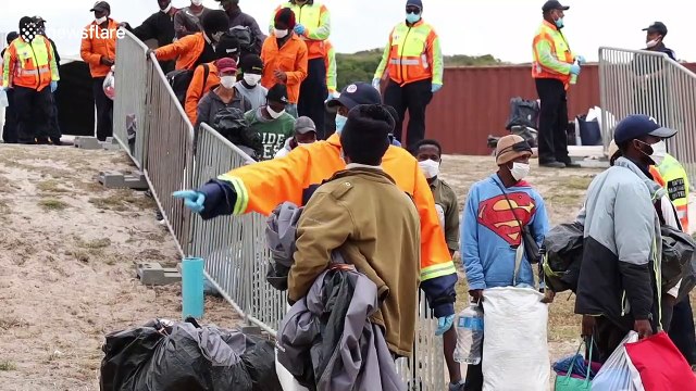 Cape Town moves 4000 homeless from city centre during coronavirus lockdown