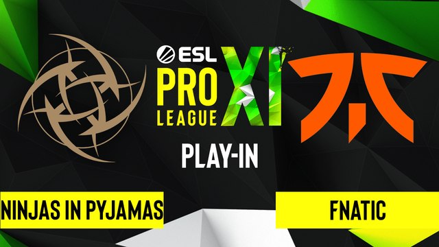 CSGO - Fnatic vs. Ninjas in Pyjamas [Mirage] Map 2 - ESL Pro League Season 11