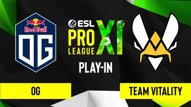 CSGO - Team Vitality vs. OG [Nuke] Map 2 - ESL Pro League Season 11