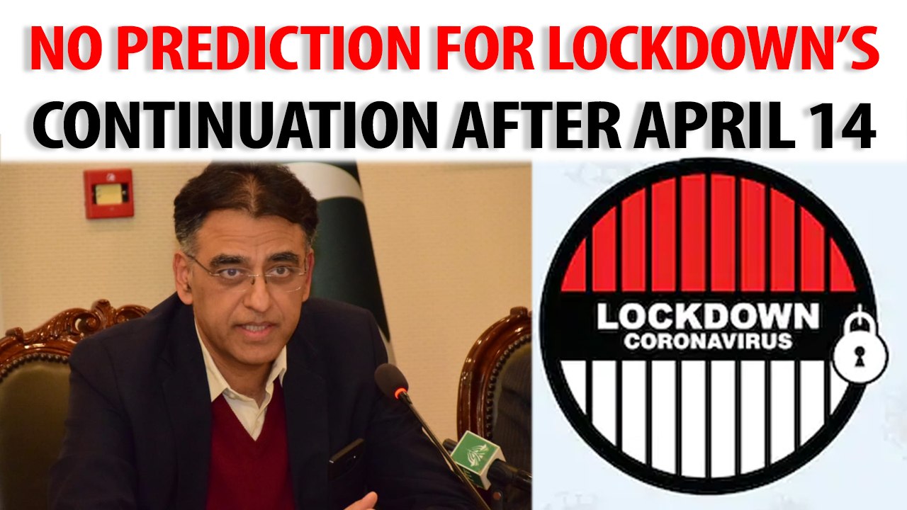 No prediction for lockdown’s continuation after April 14: Asad Umar