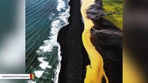 Drone Captures Otherworldly Landscape Of Iceland