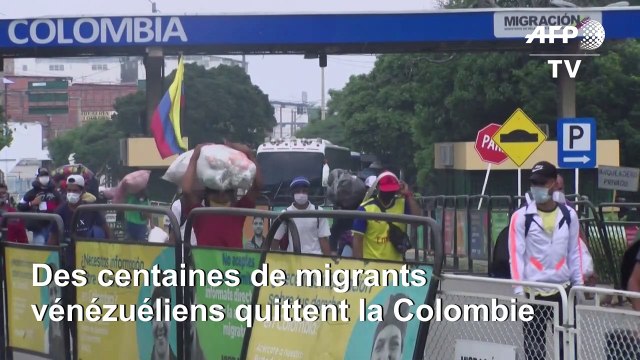 Coronavirus: des migrants vénézuéliens forcés de quitter la Colombie
