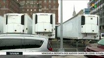 EEUU: utilizan camiones refrigerados para víctimas del Covid-19