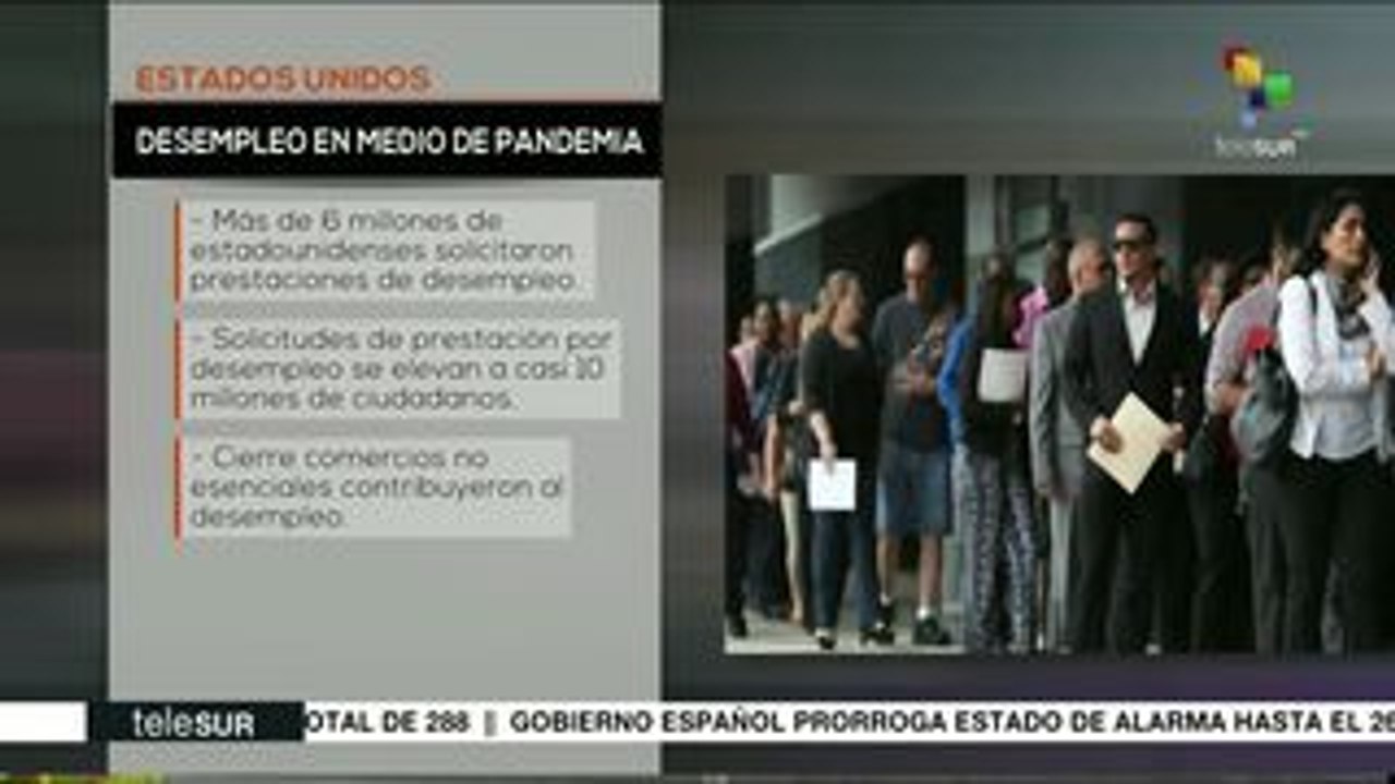 EEUU: 300 mil infectados y 8 mil muertos por el Covid-19