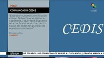 CEDIS rechaza posturas del Grupo de Lima
