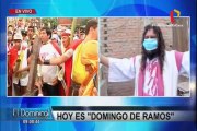 “Cristo Cholo” celebra Domingo de Ramos en casa por  Covid-19