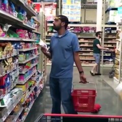 Petite blague à faire au supermarché... risqué