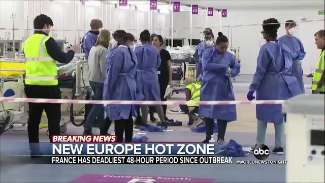 Coronavirus death toll spikes significantly in France